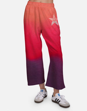Martina Cracked Star - Wide Leg Pant