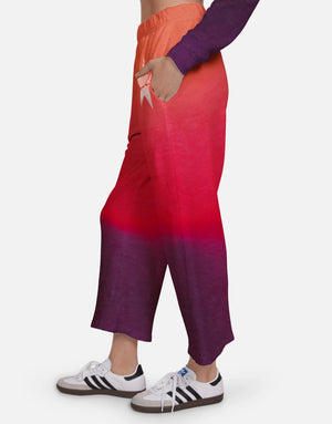 Martina Cracked Star - Wide Leg Pant