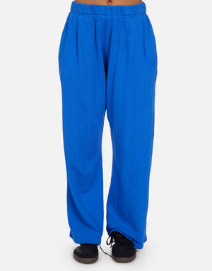 Mabel - Wide Leg Pant w/ Pocket - Ultramarine