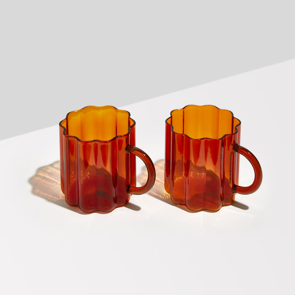 TWO x WAVE MUGS