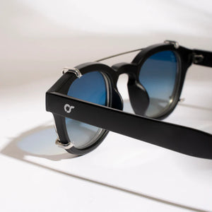 Berlino Nero Clip-on Blue