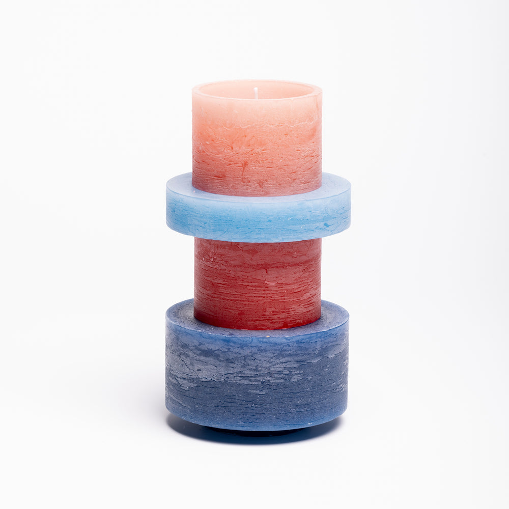 CANDL STACK 04 -Red & Blue