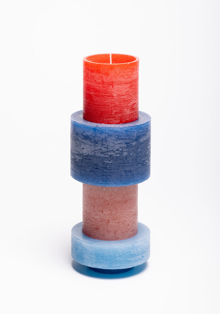 CANDL STACK 04 -Red & Blue