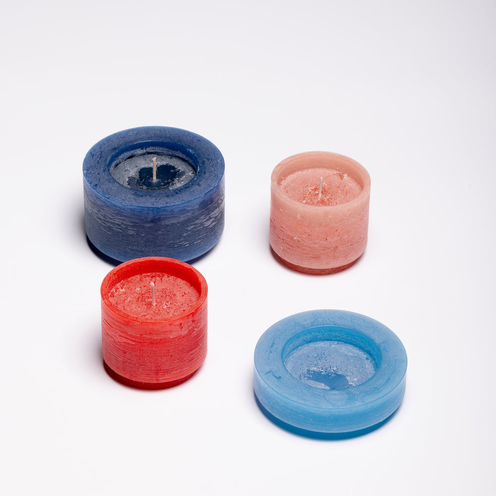 CANDL STACK 04 -Red & Blue