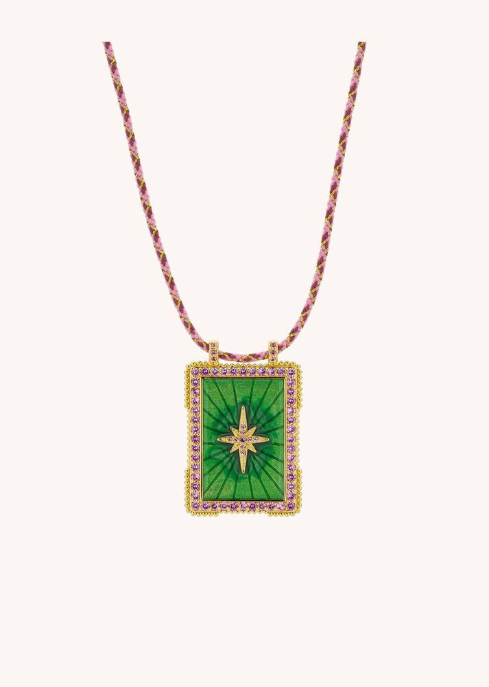 NECKLACE - GREEN DIWALI BOHEME