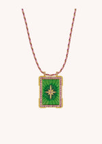 NECKLACE - GREEN DIWALI BOHEME