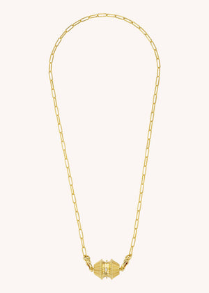 NECKLACE - GOLD BIG TALISMAN
