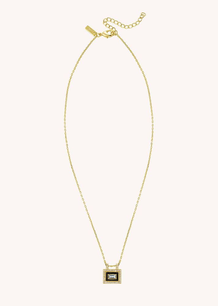 NECKLACE - BLACK BLUE EL PASO