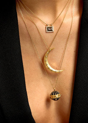 NECKLACE - BLACK BLUE EL PASO