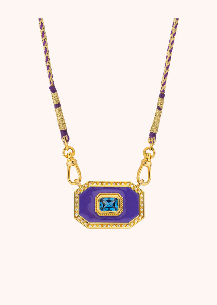 NECKLACE - PURPLE YUCATAN