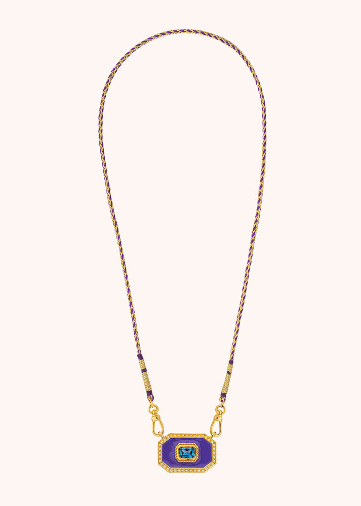 NECKLACE - PURPLE YUCATAN
