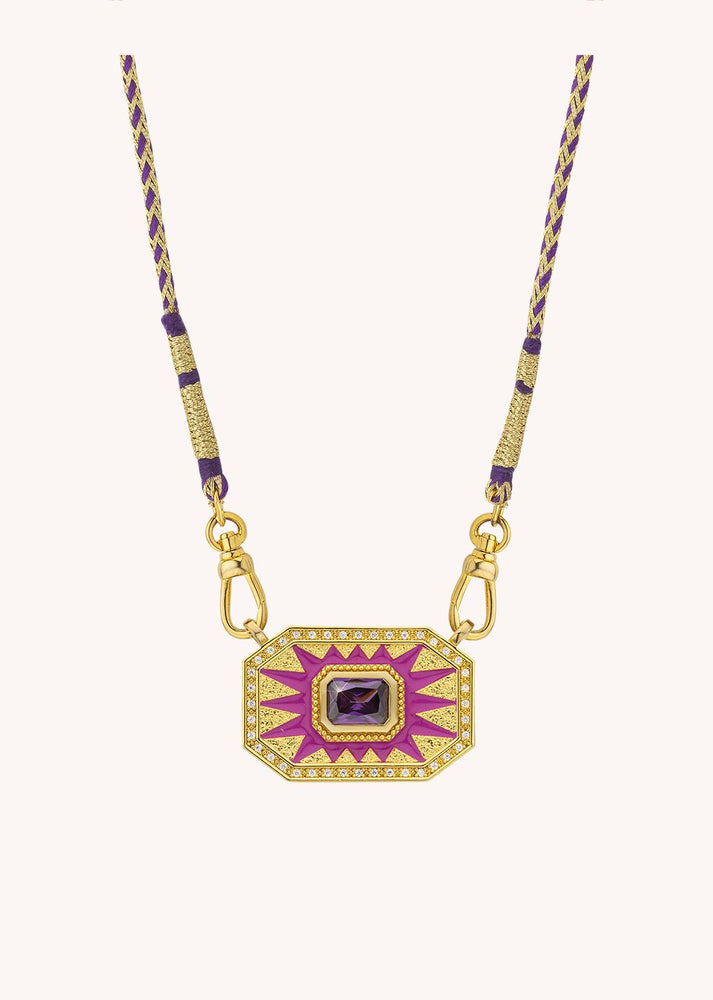 NECKLACE - LIGHT FUCHSIA YUCATAN