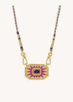 NECKLACE - LIGHT FUCHSIA YUCATAN