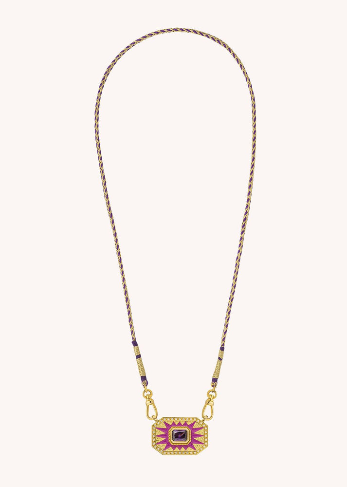 NECKLACE - LIGHT FUCHSIA YUCATAN