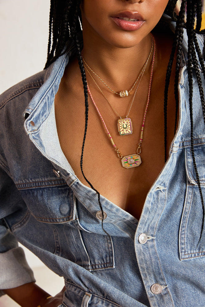 NECKLACE - LIGHT RAINBOW YUCATAN