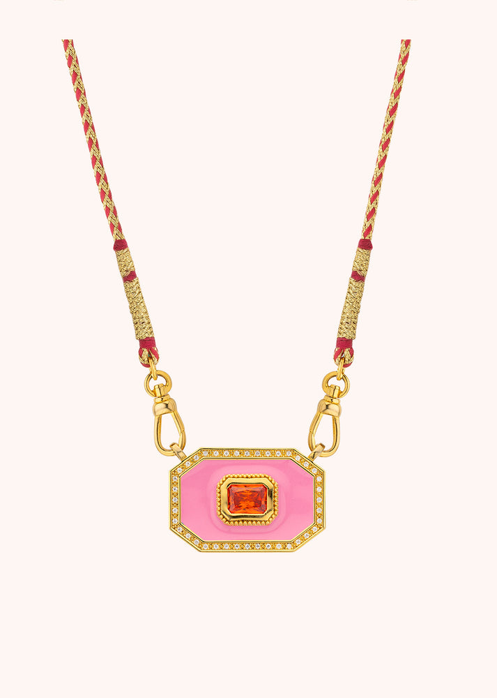 NECKLACE - PINK YUCATAN
