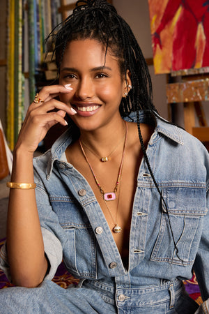 NECKLACE - PINK YUCATAN