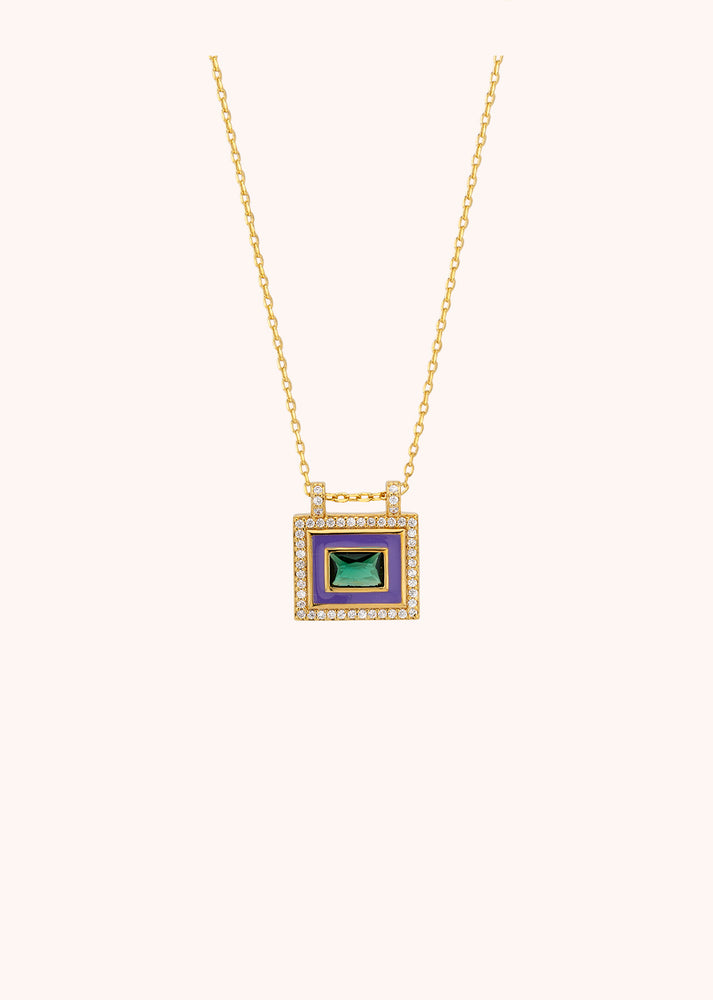 NECKLACE - PURPLE EL PASO