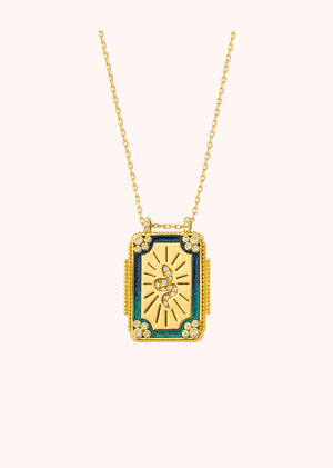 NECKLACE - MYSTIC BLUE TWICE BOHEM