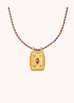 NECKLACE - MYSTIC PURPLE TWICE BOHEME
