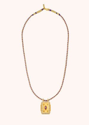 NECKLACE - MYSTIC PURPLE TWICE BOHEME