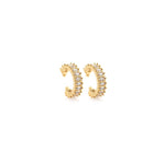 Crescent Gold Plated Cuffs (Sold individually)