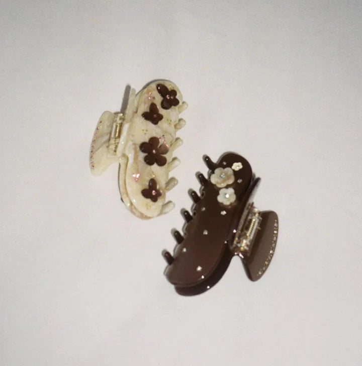 Sweetheart Clip in Cocoa Chantilly Angel Food