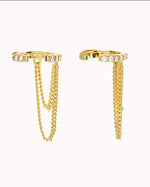 Danity Pave Zirconia Conch Cuffs with Double (Sold individually)