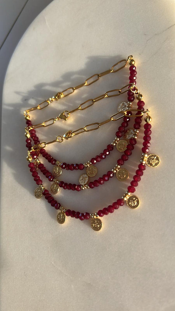 Electroplate Cherry Multi Coin