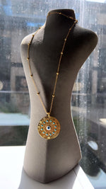 Evil Eye Coin Gold Plated Ball