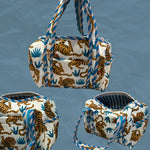 Blue Tiger Mini Duffle Bag