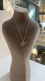 Green Cactus Gold Plated