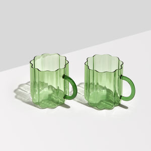 TWO x WAVE MUGS