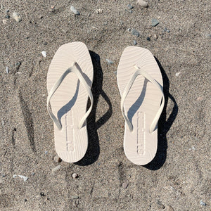 Tapered Eggnog Flip Flop