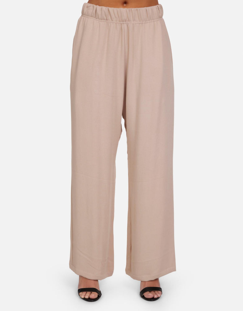 Mabel- Wide Leg Pant w/ Side Pocket