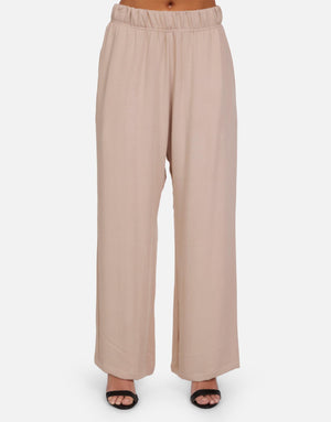 Mabel- Wide Leg Pant w/ Side Pocket