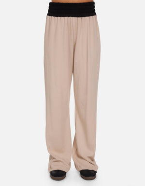 Zenith - Wide Leg Pant w/ Contrast Waistband