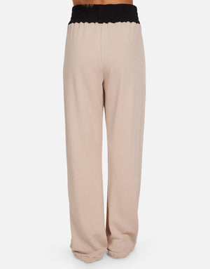 Zenith - Wide Leg Pant w/ Contrast Waistband