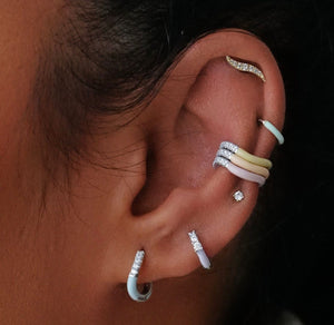 Maverick Pastel Enamel Ear Cuffs (Sold individually)