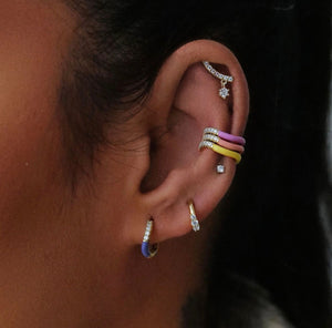Maverick Pop Enamel Ear Cuffs (Sold individually)