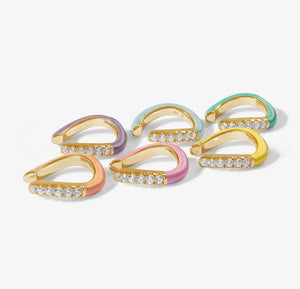 Maverick Pop Enamel Ear Cuffs (Sold individually)