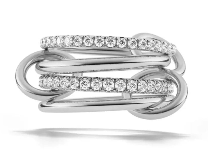 Multi Band Eternity Ring Band- Stacking Bands