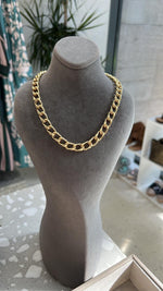 Curb Gold Plated Necklace