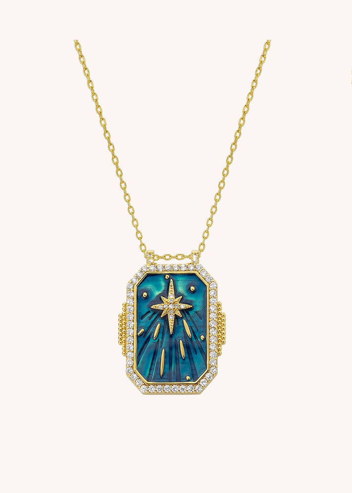 NECKLACE - BLUE DIWALI BOHEME