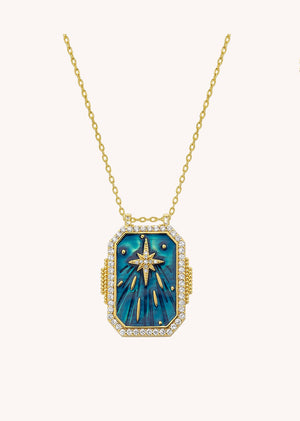 NECKLACE - BLUE DIWALI BOHEME