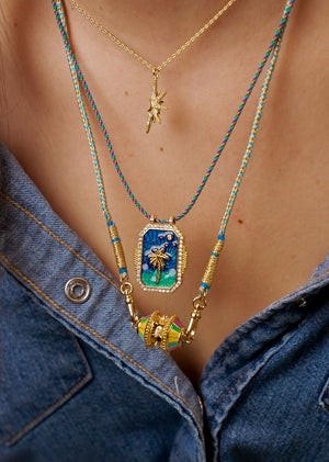 NECKLACE - PALM BOHEME