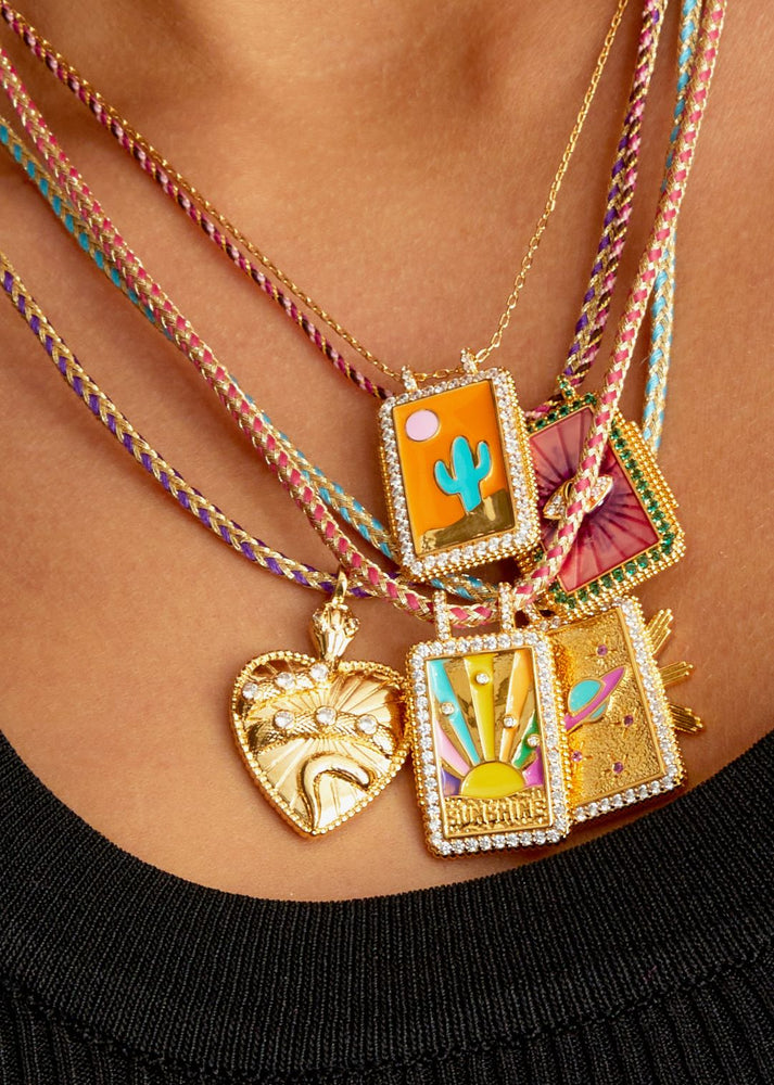 NECKLACE - RAINBOW BOHEME