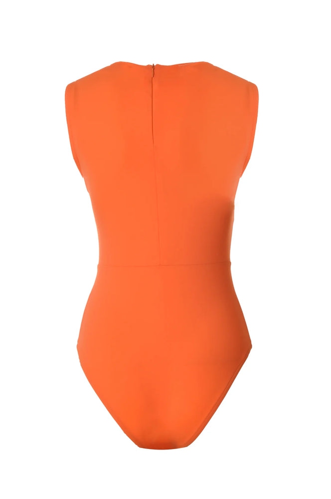 Orange Swimsuit Set