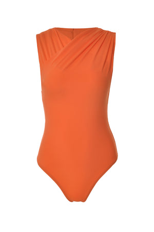 Orange Swimsuit Set