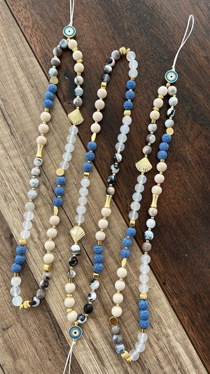 Ocean Waves Phone Strap